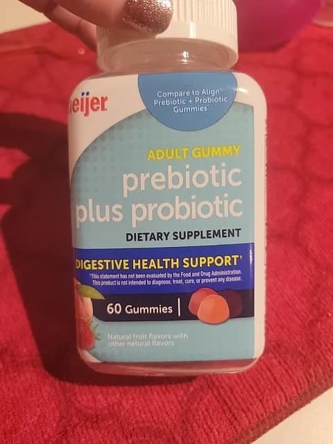 Meijer Adult Gummy Prebiotic Plus Probiotic Dietary Supplement