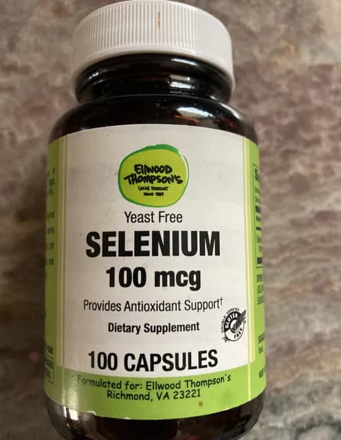 Ellwood Thompson'S Yeast Free Selenium 100 Mcg