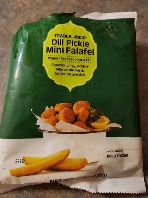 Is it Lactose Free? Trader Joe's Dill Pickle Mini Falafel