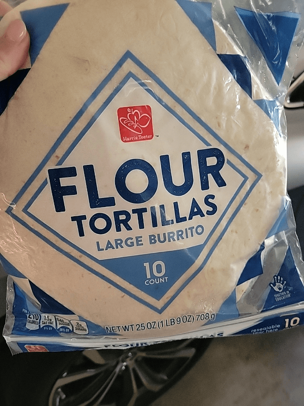 Harris Teeter Flour Tortillas Large Burrito