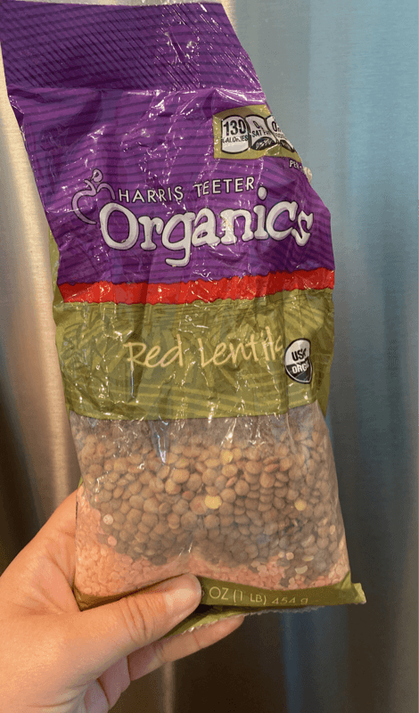 Harris Teeter Organics Red Lentils