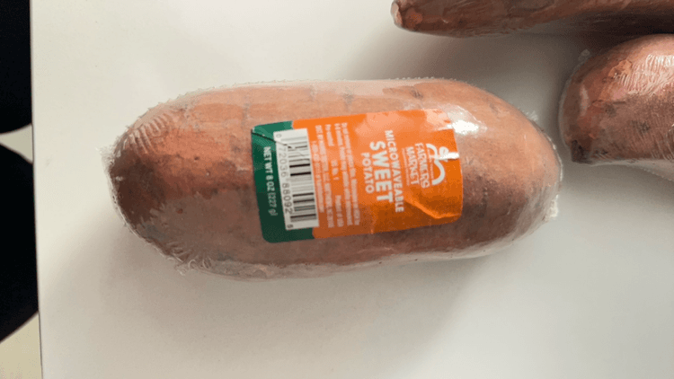 Farmers Market Microwaveable Sweet Potato