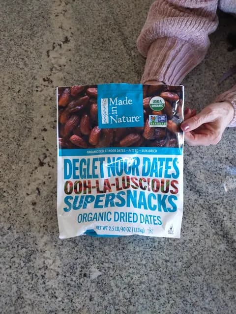 Made In Nature Organic Deglet Noor Dates Ooh-La-Luscious Supersnacks