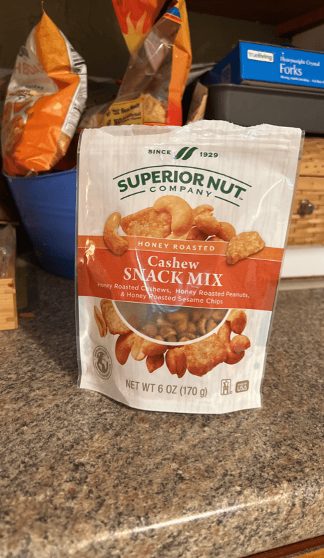 Superior Nut Company Honey Roasted Cashew Snack Mix