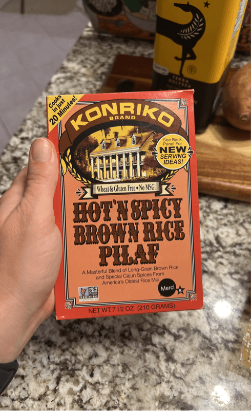 Konriko Hot 'N Spicy Brown Rice Pilaf