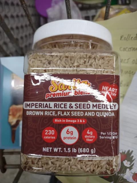Sarita Imperial Rice & Seed Medley