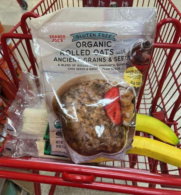 Is it Coconut Free? Trader Joe's Gluten Free Organic Rolled Oats With Ancient Grains & Seeds