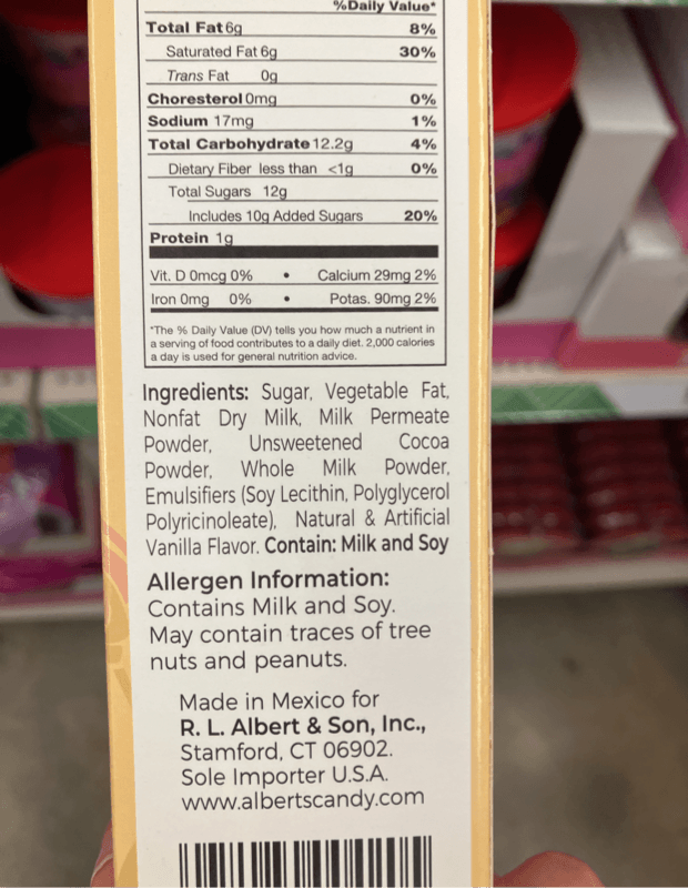 R. L. Albert & Son Candy Cocoa