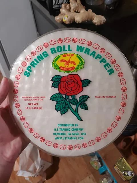Dragonfly Spring Roll Wrapper