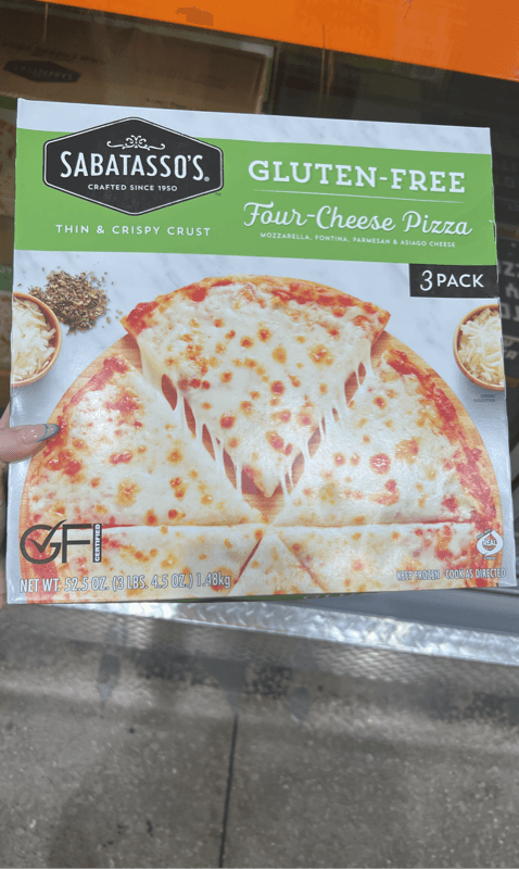 Sabatasso'S Gluten-Free Four-Cheese Pizza