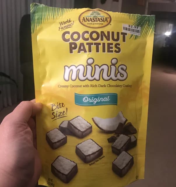 Anastasia Coconut Patties Minis Original