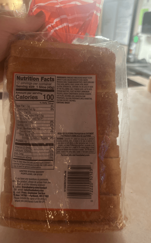 Western Farms Sourdough Bread