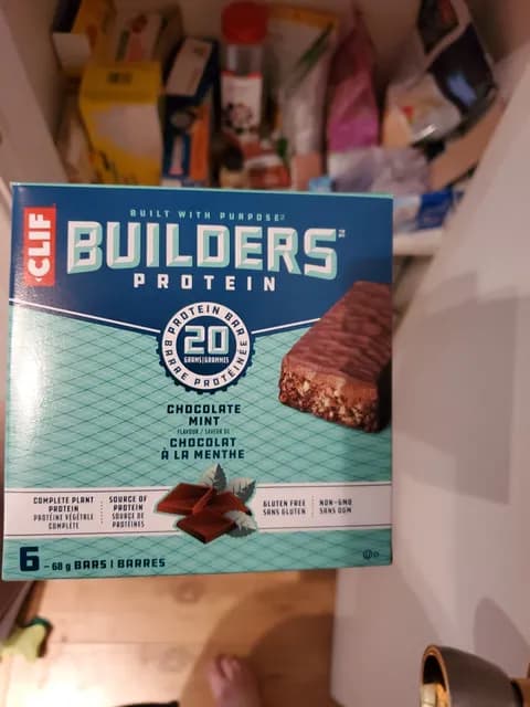 Clif Builders Protein Chocolate Mint Bars