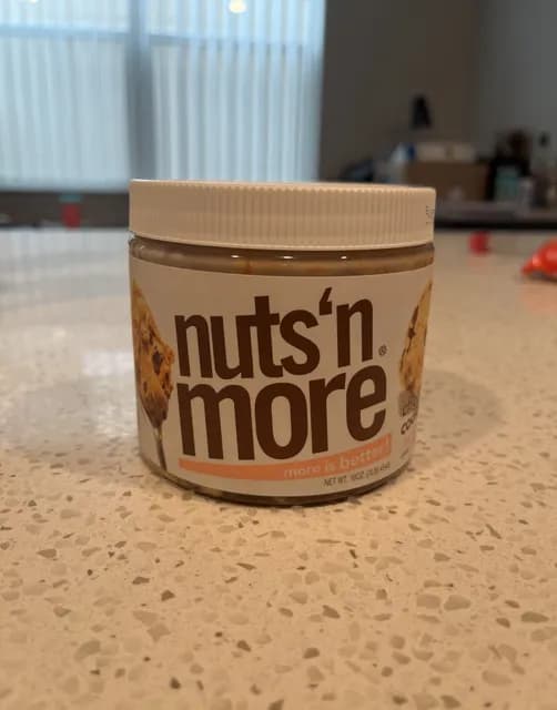 Nuts 'N More Chocolate Chip Cookie Dough Flavor Peanut Spread