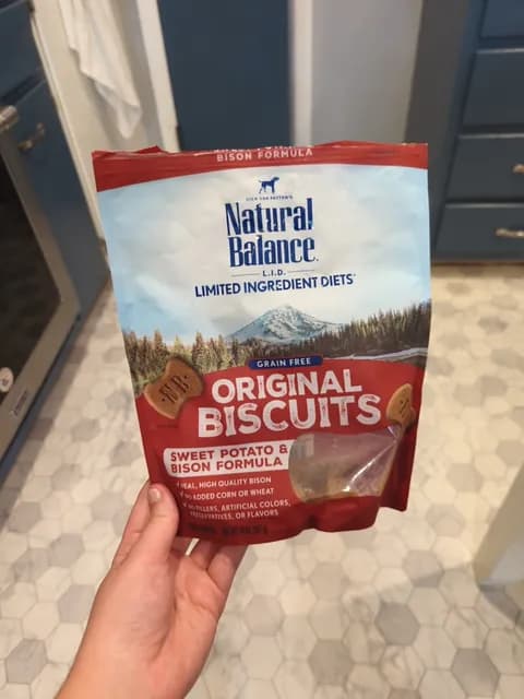 Natural Balance Limited Ingredients Diets Original Biscuits Sweet Potato & Bison Formula