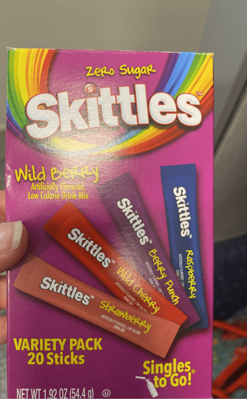 Skittles Singles To Go Wild Berry Drink Mix Variety