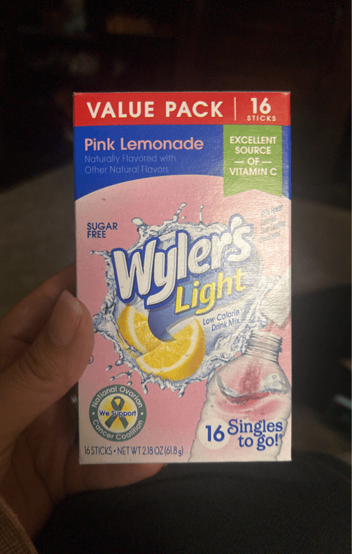 Wyler'S Light Singles To Go! Strawberry Lemonade Drink Mix
