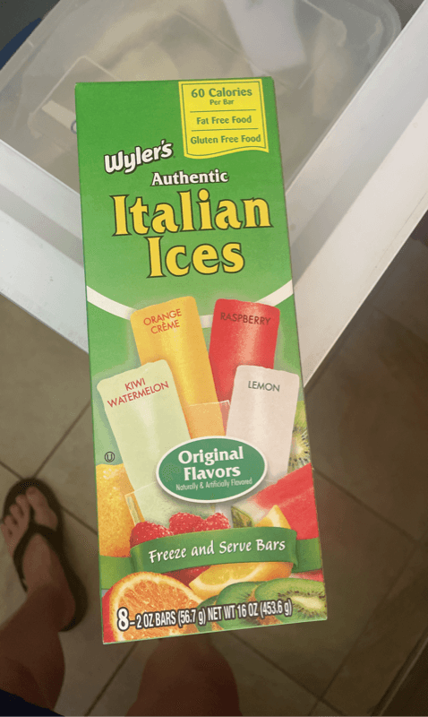 Wyler'S Authentic Italian Ices Original Flavors