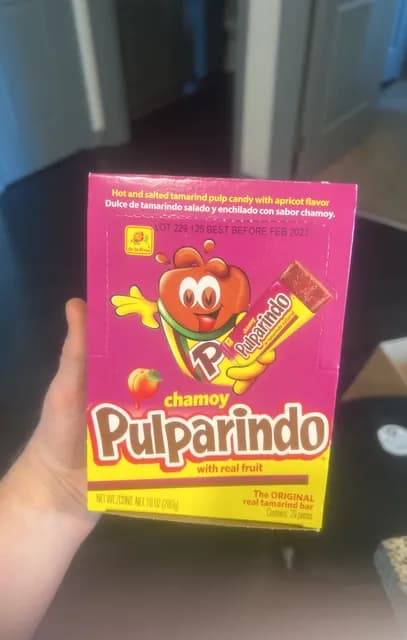 De La Rosa Pulparindo Chamoy The Original Real Tamarind Bar