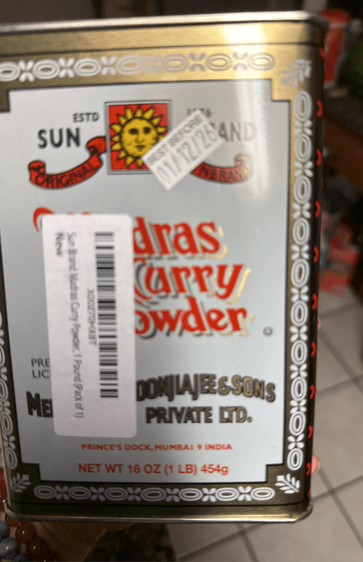 Sun Brand Madras Curry Powder