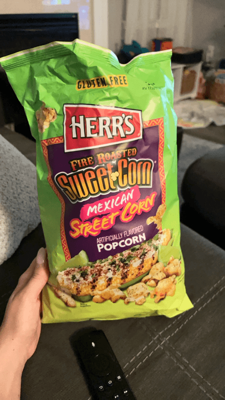 Herr'S Fire Roasted Sweet Corn Mexican Street Corn Popcorn