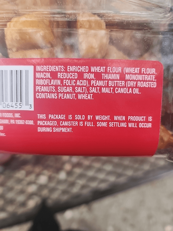 Herr'S Peanut Butter Filled Pretzel Nuggets