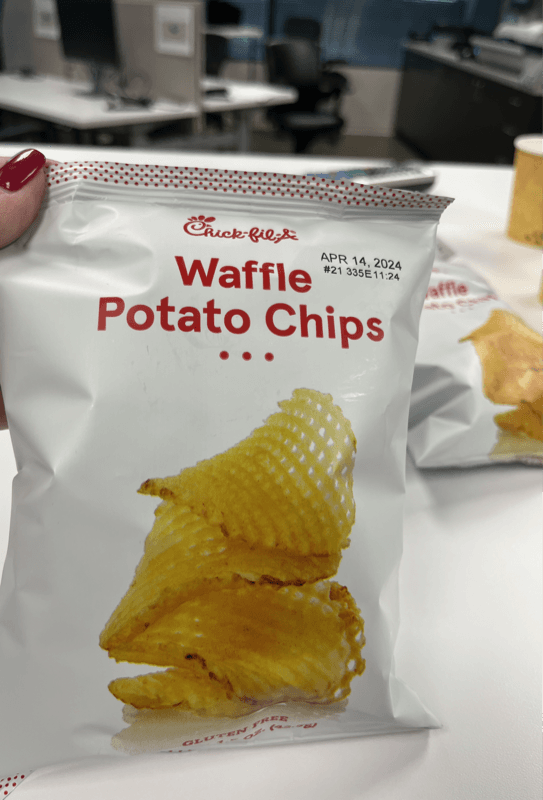 Chick-Fil-A Waffle Potato Chips