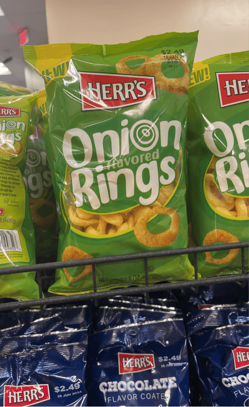 Herr'S Onion Flavored Rings