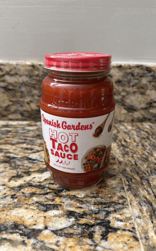 Spanish Gardens Hot Taco Sauce
