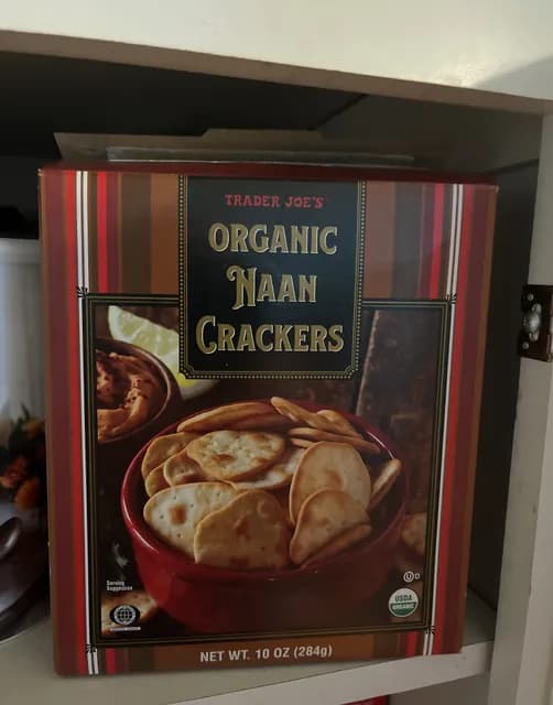 Is it Gelatin Free? Trader Joe's Organic Naan Crackers