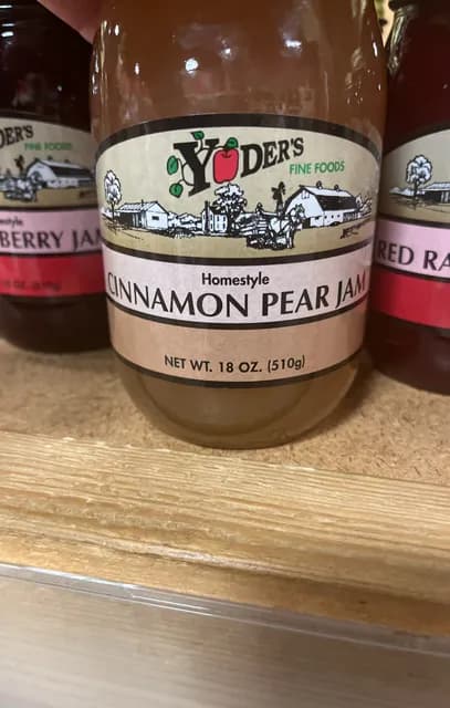 Yoder'S Fine Foods Homestyle Cinnamon Pear Jam