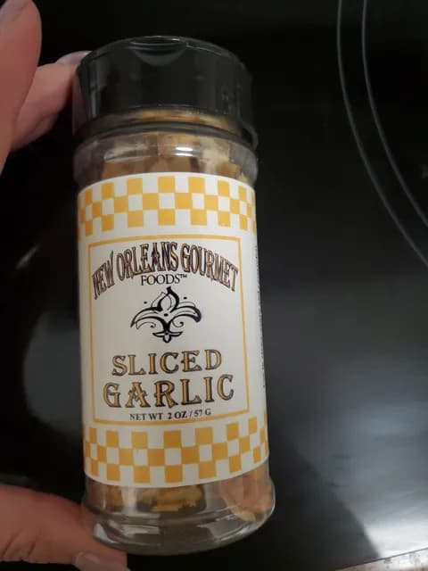 New Orleans Gourmet Foods Sliced Garlic