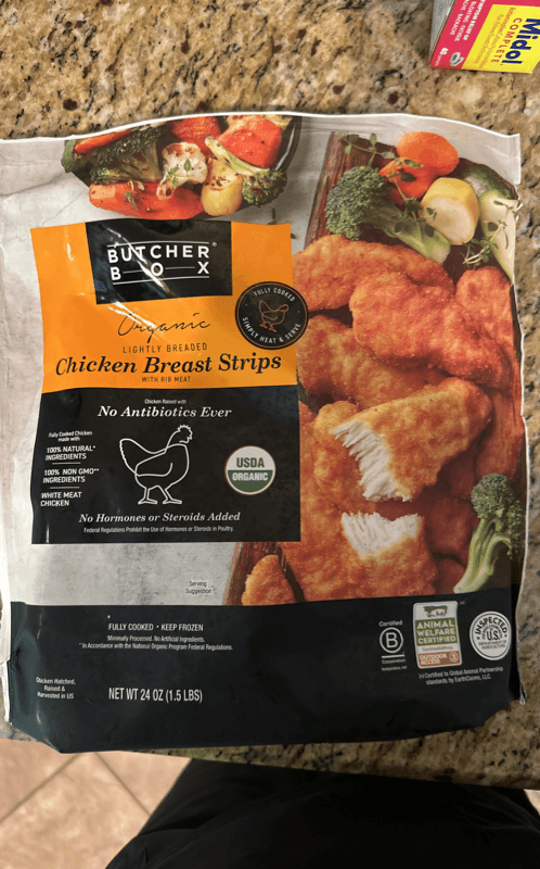 Butcher B-O-X Organic Chicken Breast Strips