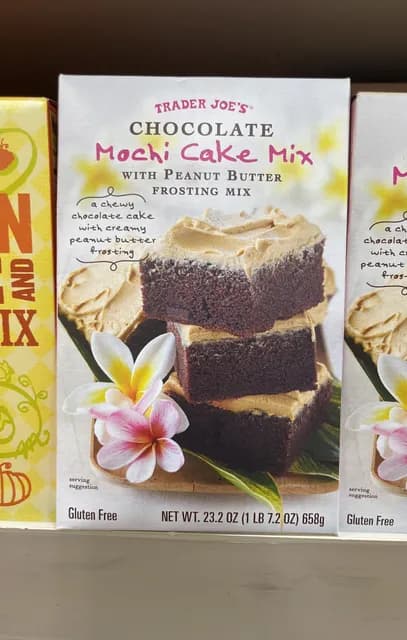 Is it Yeast Free? Trader Joe's Chocolate Mochi Cake Mix With Peanut Butter Frosting Mix