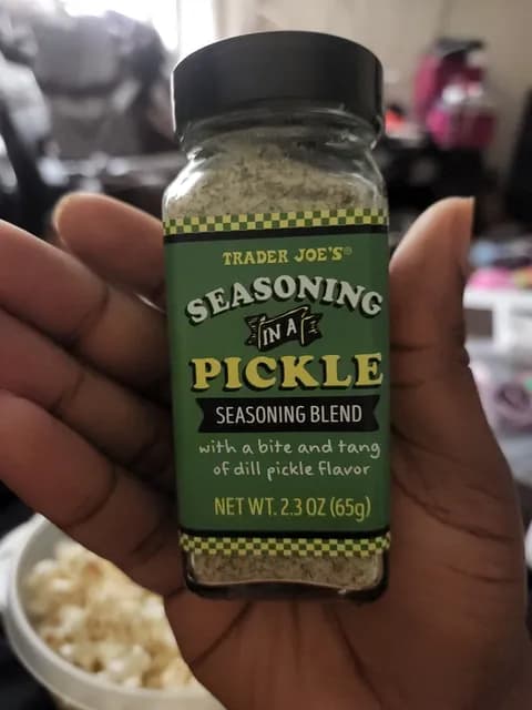 Trader Joe'S Seasoning In A Pickle Seasoning Blend With A Bite And Tang Of Dill Pickle Flavor