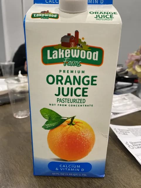 Lakewood Farms Premium Orange Juice