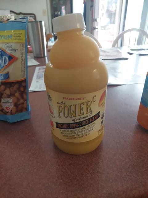 Trader Joe'S To The Power Of C Organic 100% Juice Blend
