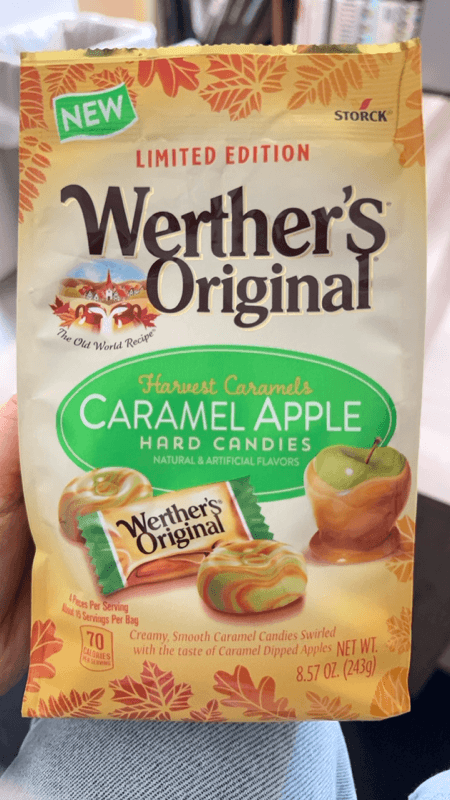 Werther'S Original Harvest Caramels Caramel Apple Hard Candies