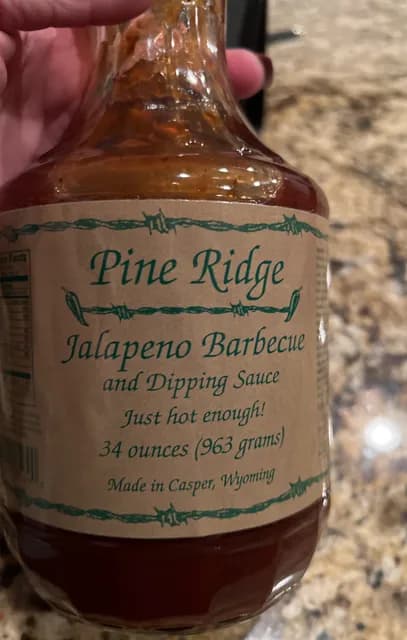 Pine Ridge Jalapeno Barbecue And Dipping Sauce