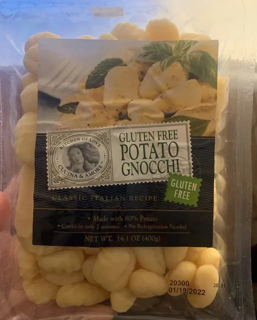 Cucina & Amore Gluten Free Potato Gnocchi
