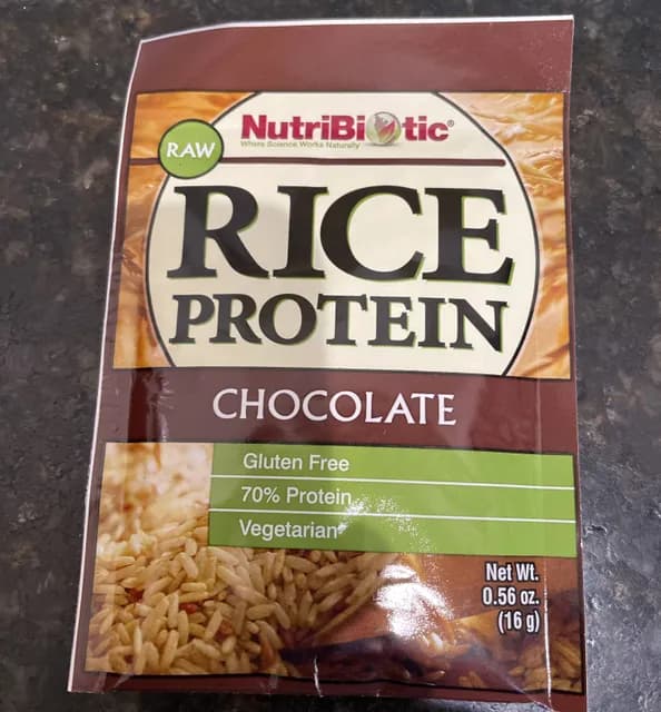 Nutribiotic Raw Rice Protein Chocolate