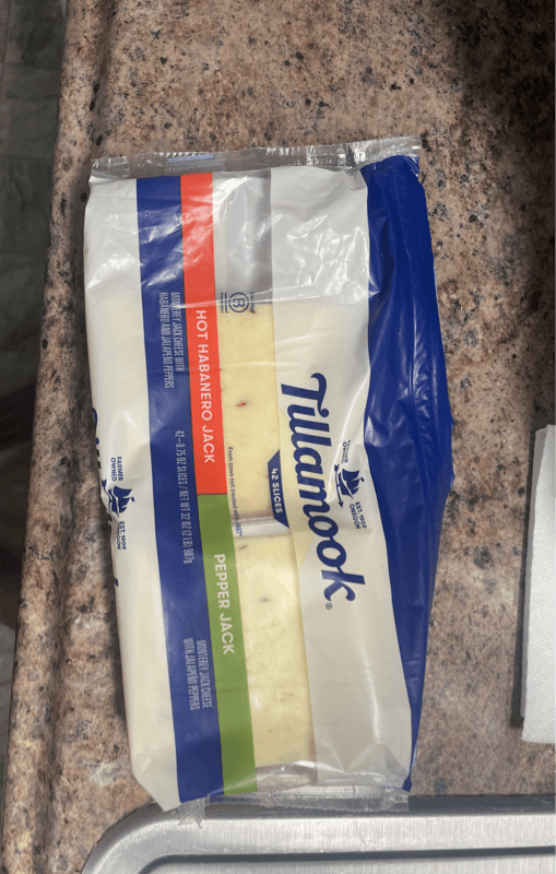 Tillamook Hot Habanero Jack Pepper Jack