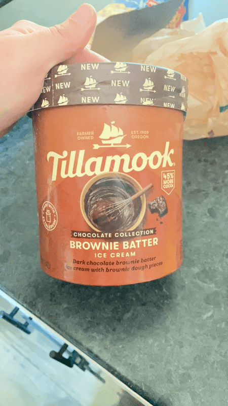 Tillamook Chocolate Collection Brownie Batter Ice Cream