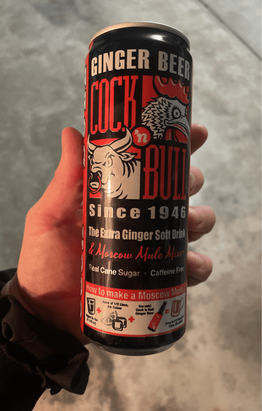 Cock 'N Bull Ginger Beer Extra Ginger Soft Drink