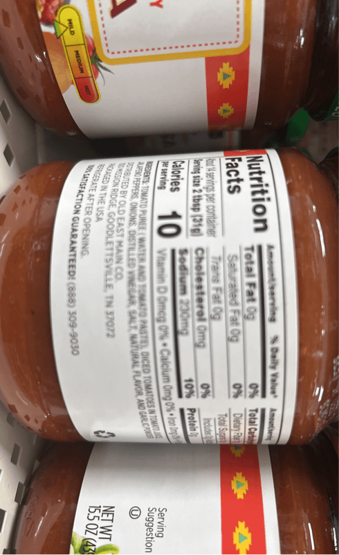 Clovervalley Thick & Chunky Salsa, Mild