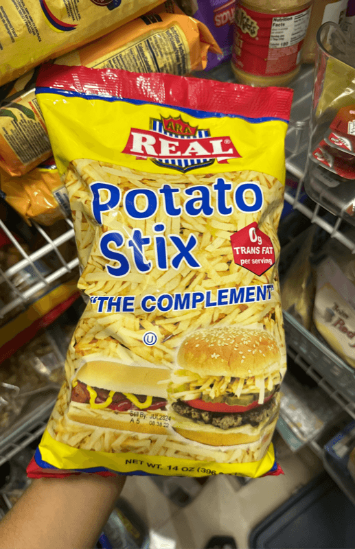 Ara Real Potato Stix The Complement