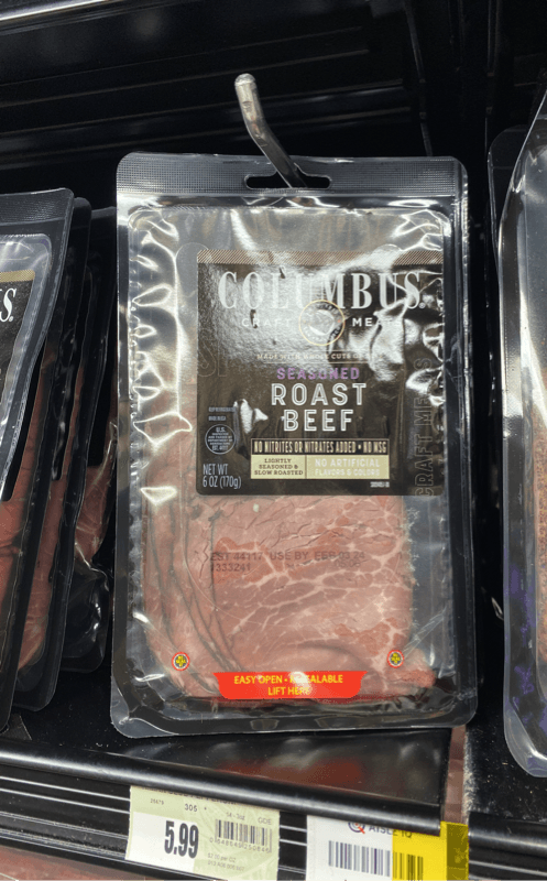Columbus Craft Meats Seasoned Roast Beef