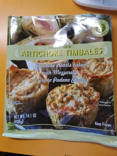 Is it Pescatarian? Trader Joe's Artichoke Timbales