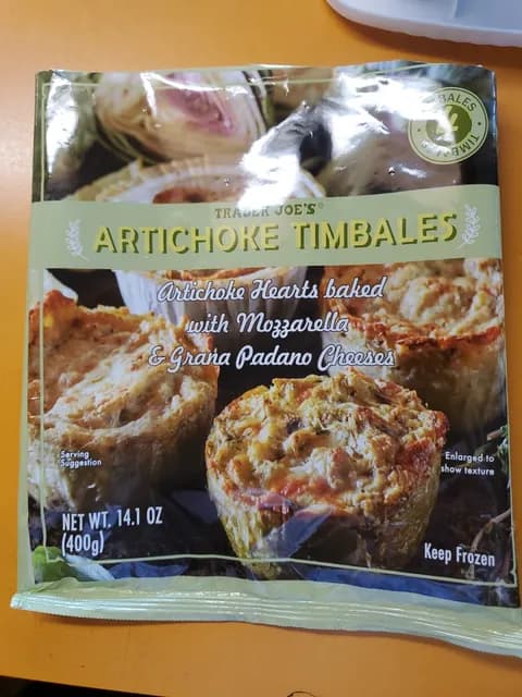 Trader Joe's Artichoke Timbales