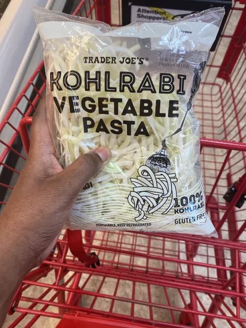 Trader Joe's Kohlrabi Vegetable Pasta